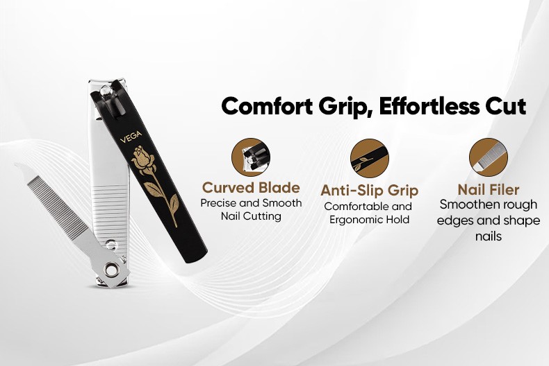 Vega Nail Clipper With Nail Filer
